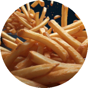 Golden french fries
