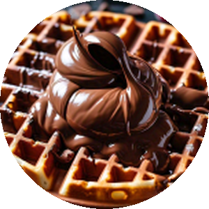 Chocolate waffle
